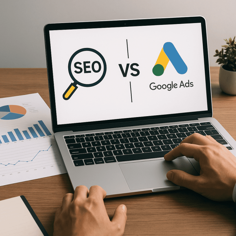 SEO a reklamy Google Ads – czym się różnią i jak współdziałają